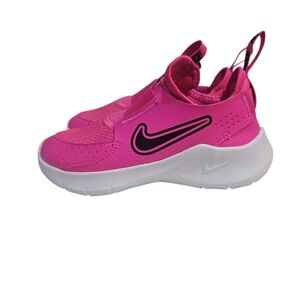 Nike Kids Girls  Flex Runie 3 Finish Line Pink Slip-On Running Sneaker Size 11C